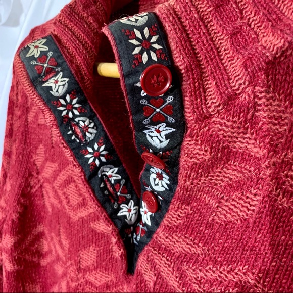 Woolrich Snowflake Pullover Sweater - Picture 3 of 9